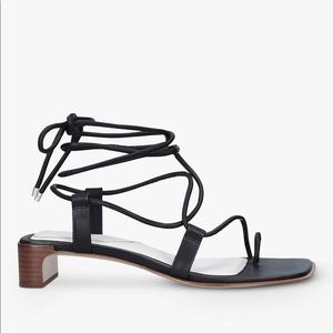 Rag & bone Cindy Leather Lace-Up Sandals